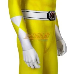 Yellow Ranger Cosplay Suit Power Rangers Yellow HQ Printed Spandex Costume -Simcosplay Outlet Store yellow ranger cosplay suit 9