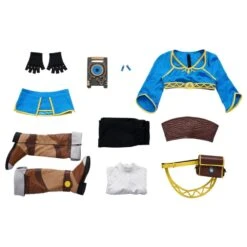 Princess Zelda Cosplay Costume Classic Suit With Cosplay Wig Set 29 Princess Zelda Cosplay Costume Classic Suit With Cosplay Wig Set -Simcosplay Outlet Store zelda