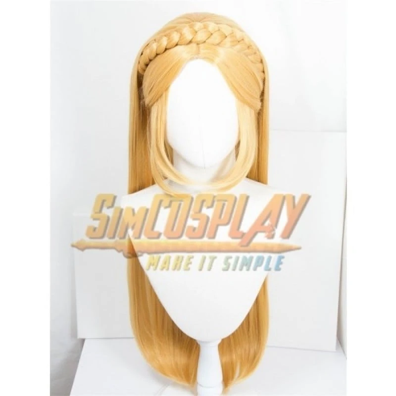 Princess Zelda Cosplay Costume Classic Suit With Cosplay Wig Set 5 Princess Zelda Cosplay Costume Classic Suit With Cosplay Wig Set - Image 5